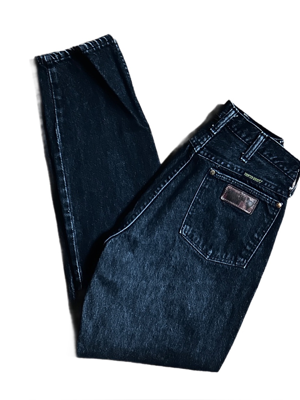 Frontier Series ~ Men’s 28/32 ~ Vintage (1984 ~ USA ~ Western ~ Black Denim Jean
